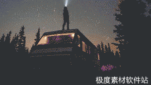 AE模板 500个相机旋转缩放笔刷视频无缝转场特效+音效+视频教程