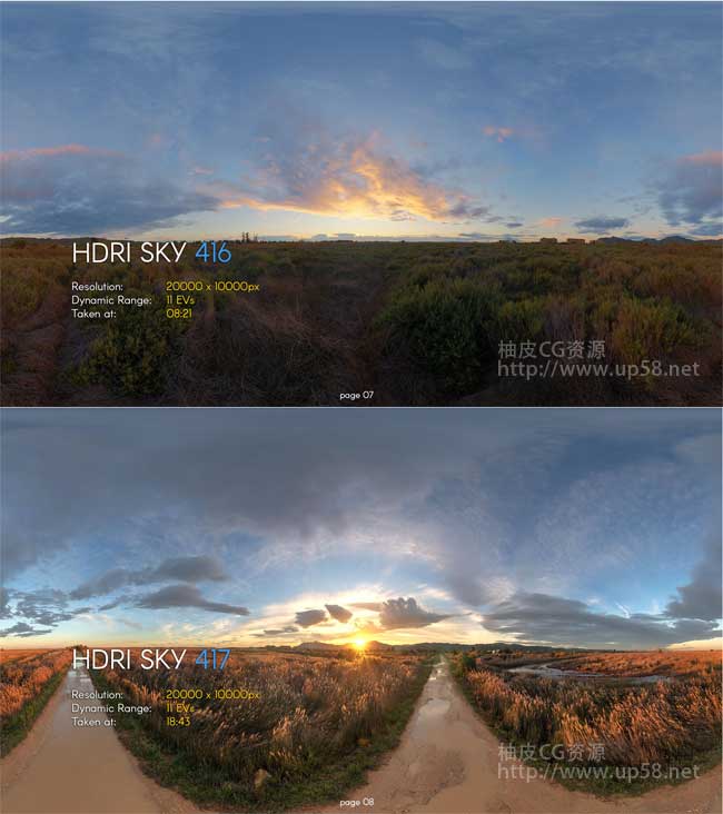 360度全景VRay keyshot 3dmax C4D 天球环境照明HDR高动态贴图素材库