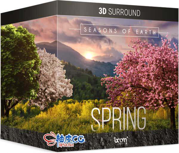 春季草地森林河流风雨鸟叫自然界WAV高品质音效素材 + 中文名称参照