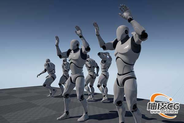 Unreal Engine角色捕捉恐惧绝望脆弱情感动画资源包MoCap Animation Pack