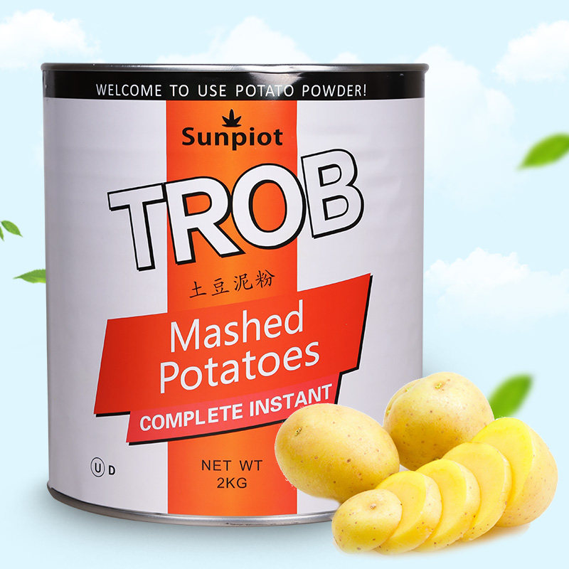 Treasure Spoon Triple Flower Potato Flour Kenderki Mashed Potatoes Raw Material Fitness Original Flavor Instant Powder Simpleu Potato Flour