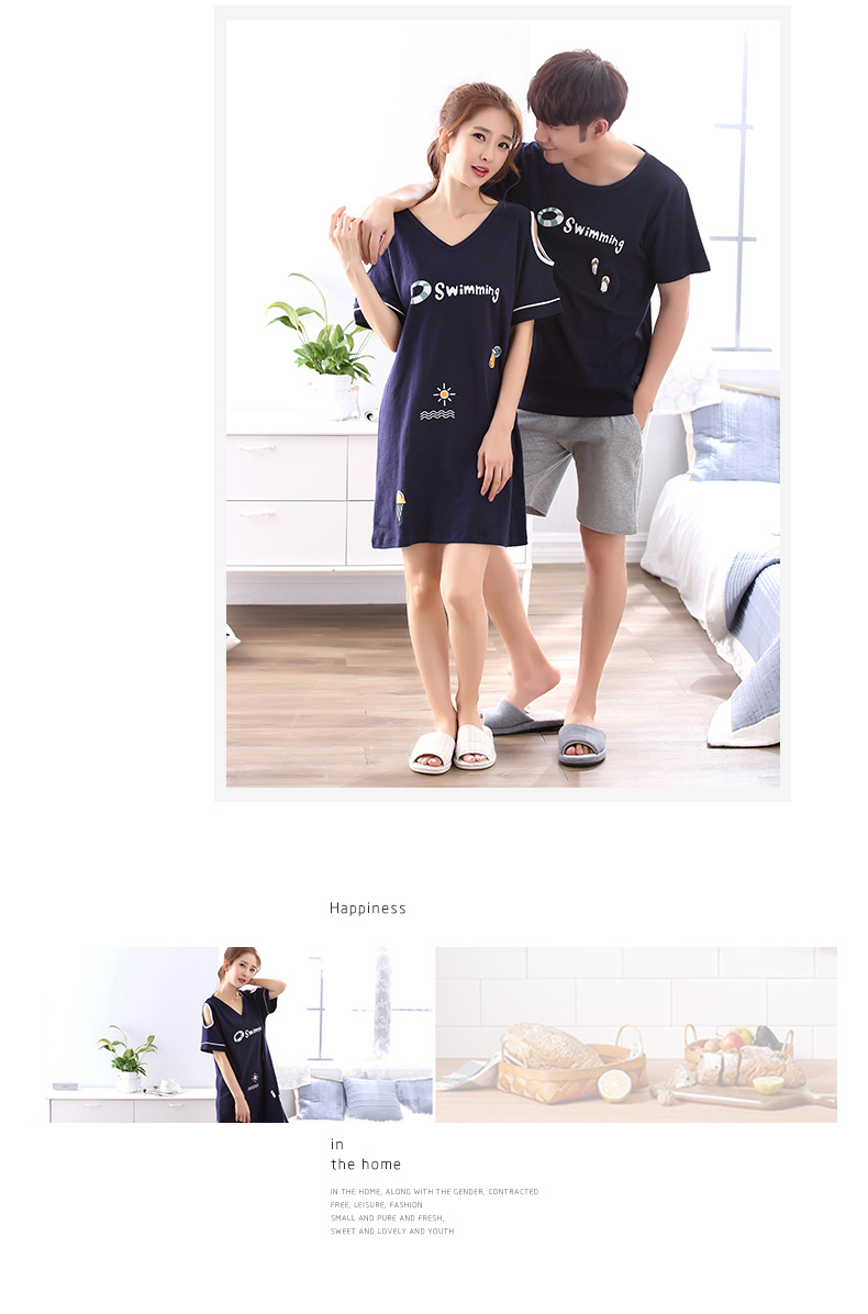 Pyjama mixte en Coton à manche courte - Ref 3005755 Image 12