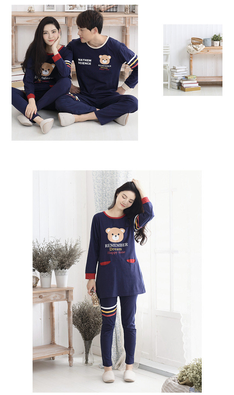 Pyjama mixte en Coton à manches longues - Ref 3005837 Image 12