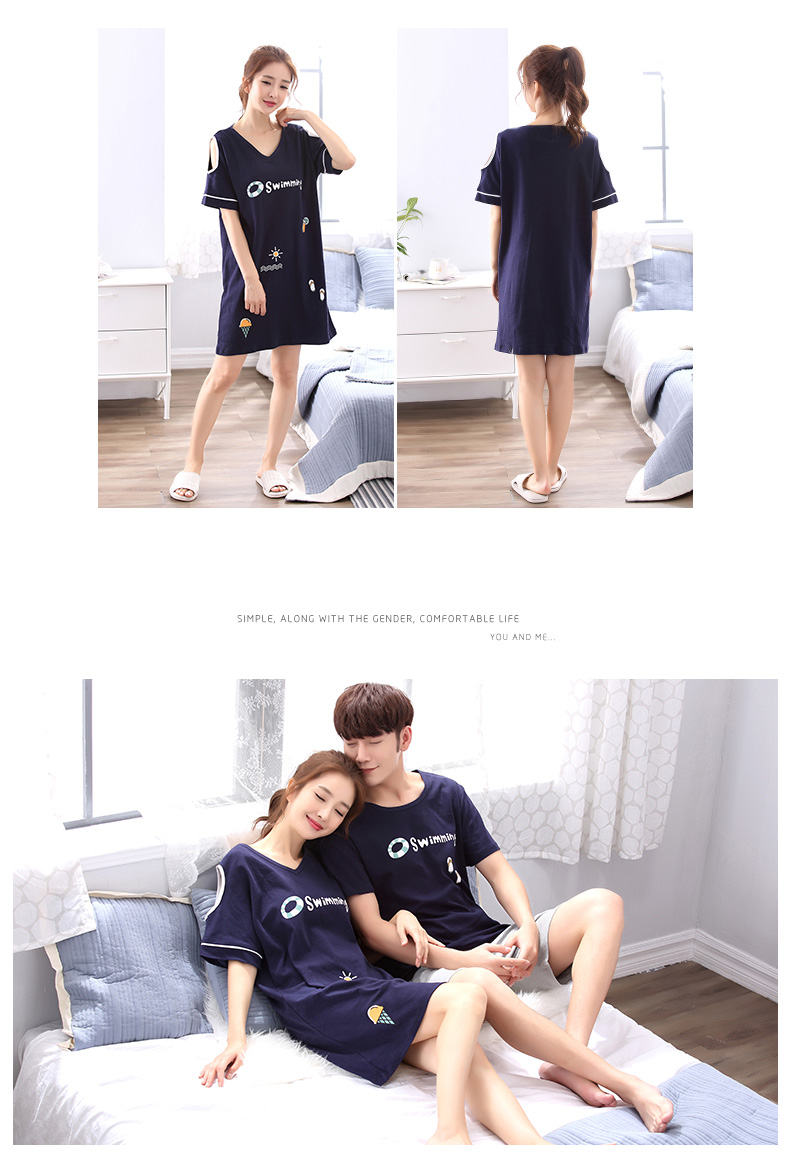 Pyjama mixte en Coton à manche courte - Ref 3005755 Image 13