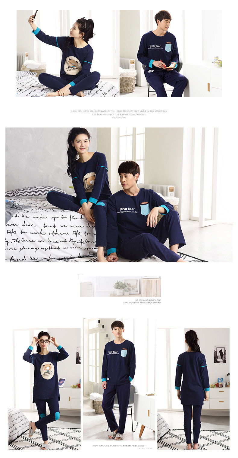 Pyjama mixte en Coton à manches longues - Ref 3005837 Image 19