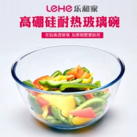 Lê và nhà bát thủy tinh gia đình ăn liền bát tô bát bát cơm bát salad bát trái cây bát thủy tinh lớn dao kéo đặt - Đồ ăn tối dĩa ăn