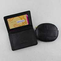 2016 xuất khẩu Ý da nguyên chất da túi tài liệu đồng xu ví lưu trữ đồng xu dây kéo túi da quà tặng túi đeo chéo nữ mini