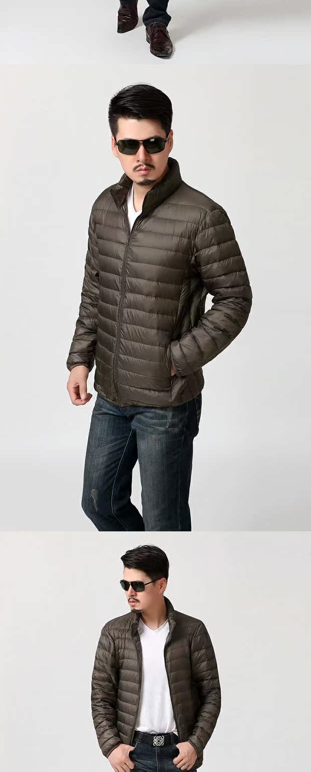 Áo khoác nam cotton ngắn ngắn trung niên Áo thun cotton mỏng nhẹ cho nam áo khoác chống nắng nam