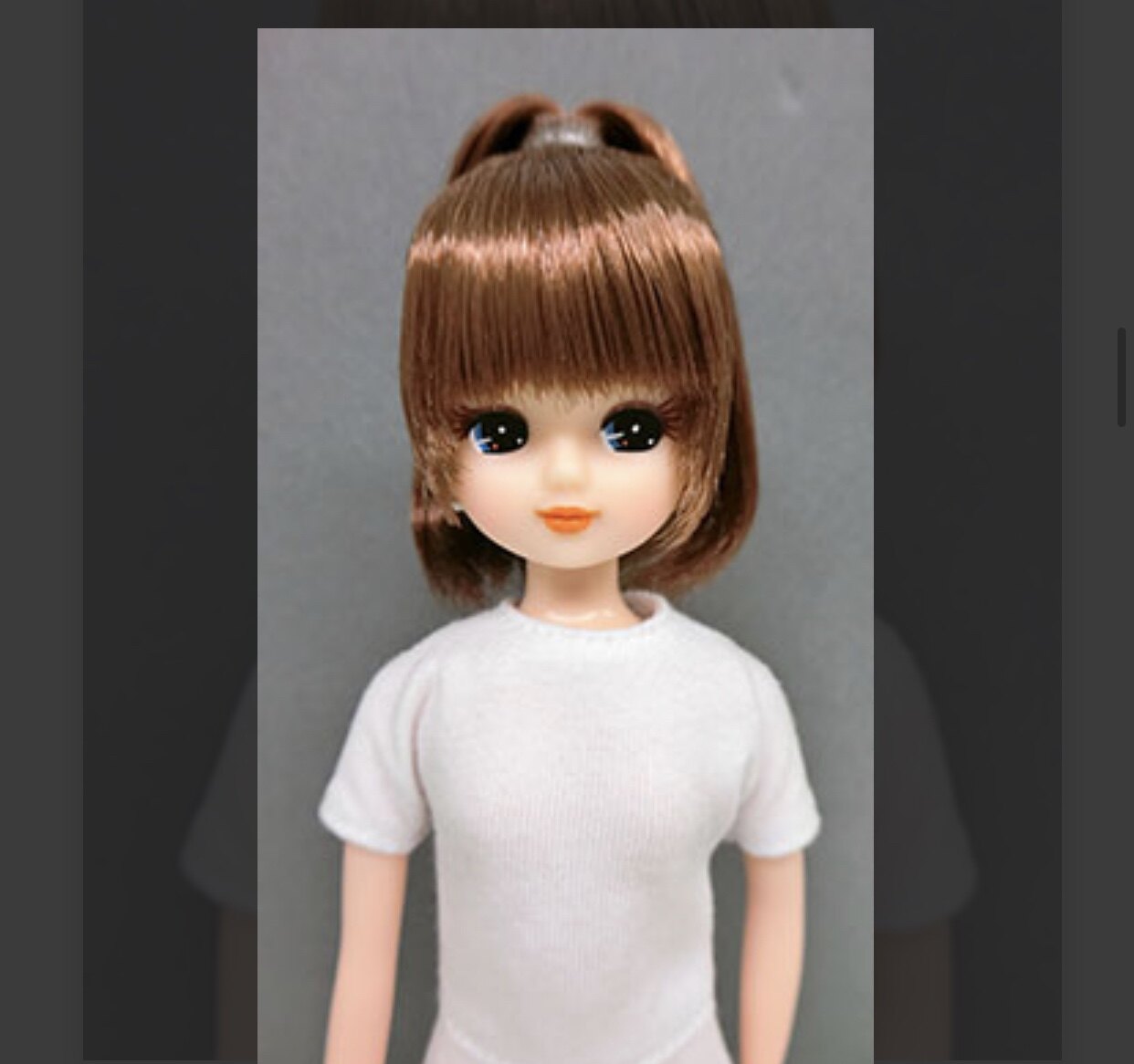 Aoi Japan Lijia doll licca short haircut half-horse tail 2021