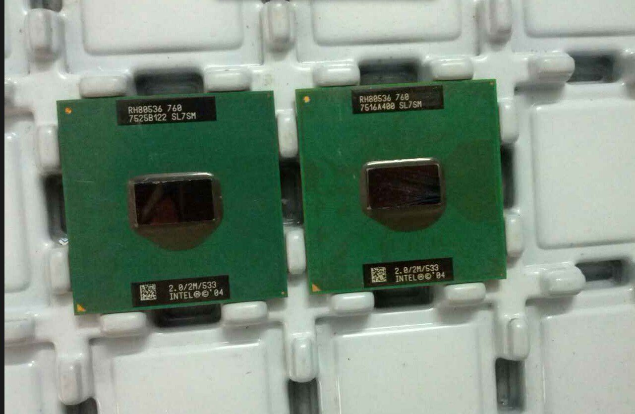 PGA original pin formal version PM760 2 0 2M 533 support 915 motherboard SL7SM