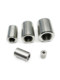 304 stainless steel elongated round nut cylindrical nut screw connecting nut column thickened ground column M3M4M16
