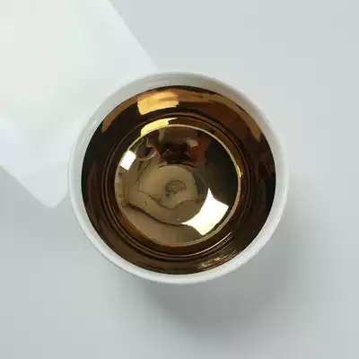 Plating decorative bowl platinum bowl silver bowl silver bowl two-color Bowl home table