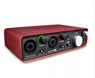 New Focurite Scrlett 2i2 sound card professional recording arrangement audio interface