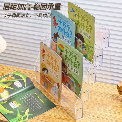 Настольная книжная полка, журнал для кровати, книга с картинками, система хранения