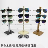 Деревянный стенд на солнечной энергии, солнцезащитные очки