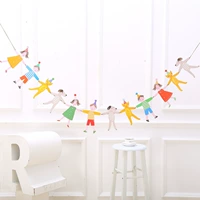 INS Cartoon Decorative Triangle Color Flg