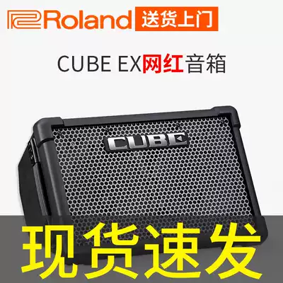 ROLAND Roland net celebrity speaker CUBE Street EX Portable playing and singing speaker Bakelite guitar audio