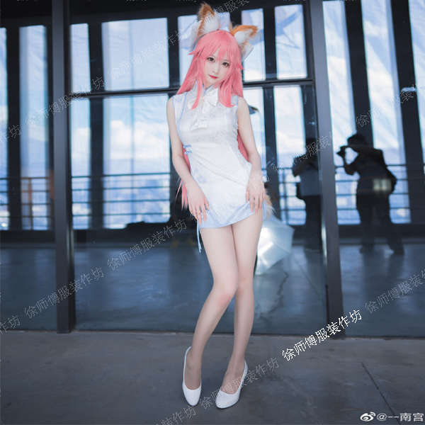 Master Xu] FGO Fate jade alga cat jade alga former qipao gown daily qipao COS suit
