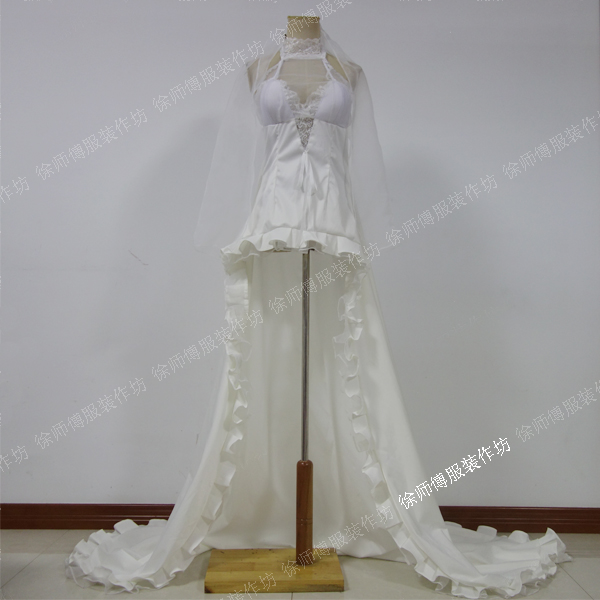 Master Xu] Azur Lane Atago Dog White Flower's Oath Wedding Dress Cos Dress Sample Clothes Will Be Out