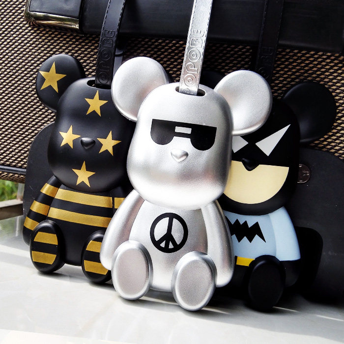 Travel portable boarding hangtag Cartoon Creative Luggage Cartonation Pendant Label Recognition Anti-Lose Cartoon