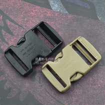 Donaif Mohabi monotonous buckle 2 2 5 3 8 5 cm backpack webbing buckle plastic buckle