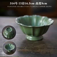 Светло -серый 314 антикварный цветок