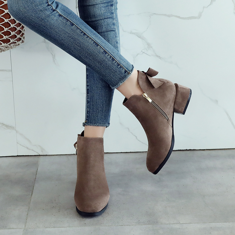 Bottes mi-saison femme en Caoutchouc - Ref 3250720 Image 4