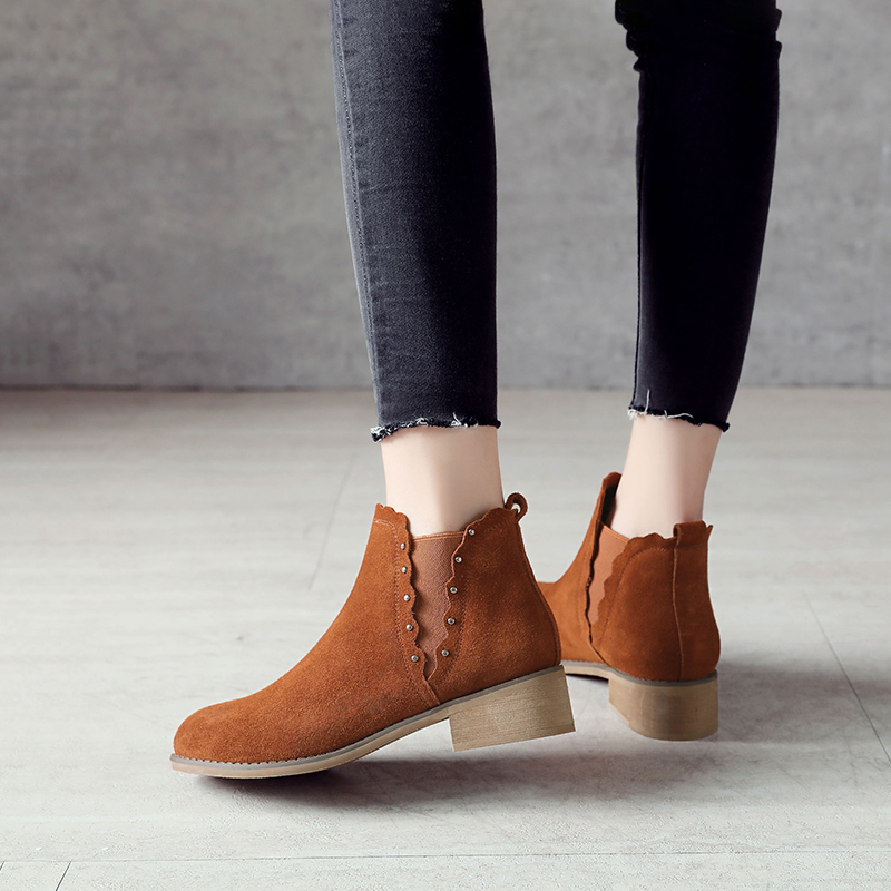 Bottes mi-saison femme en Caoutchouc - Ref 3249679 Image 5