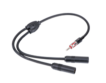 Antenna connecting cable one male and two female promotional high quality car audio accessories export best selling SKAA26