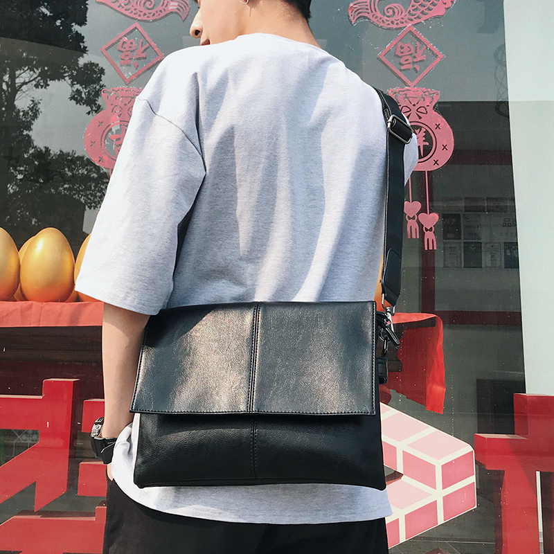 Original genuine leather single shoulder bag men's small leather bag ipad ipad ipad Chauded and casual men's bag FASHION DIAGONAL SATCHEL