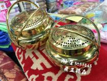 Wedding fire gun pure copper stove warm basin hand warmer prosperous stove dowry wedding supplies thickened mandarin duck special price