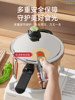 British Mingjue 304 Stainless Steel Pressure Cooker for Home Use, Compatible with Gas and Induction Cookers, Large Capacity, Explosion-Proof