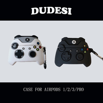 Solid game console handles apply Airpods2 generation protective sleeve silicone pro3 protective sleeve Apple headphone protection