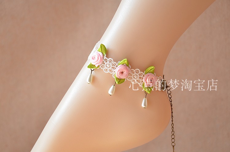Chaine de cheville Femme en Dentelle - Ref 3103017 Image 37