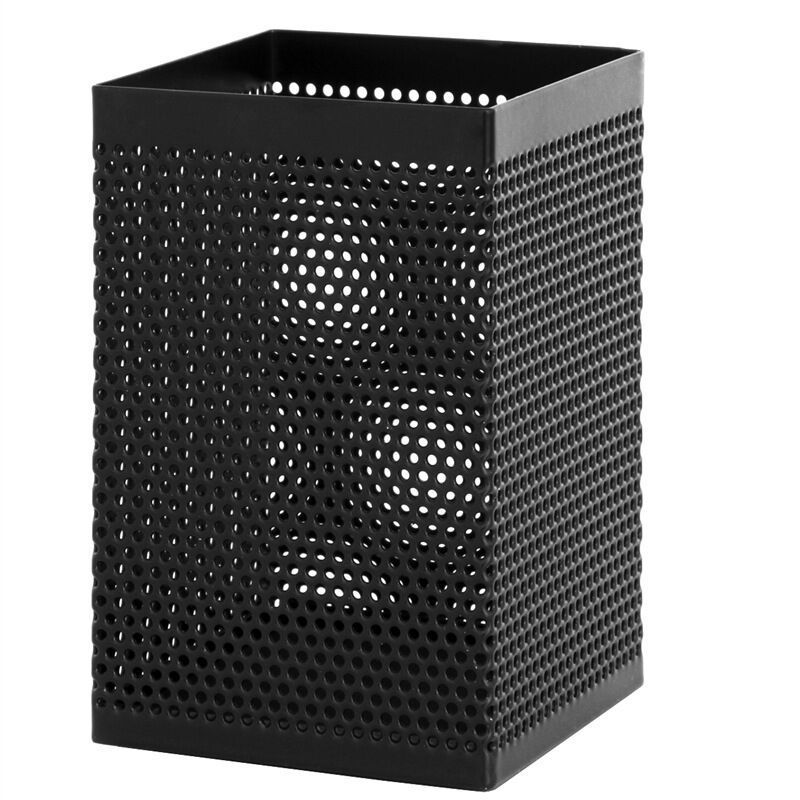 Powerful stationery pen holder 908 business office creative fashion metal wire grid square pen holder pen holder