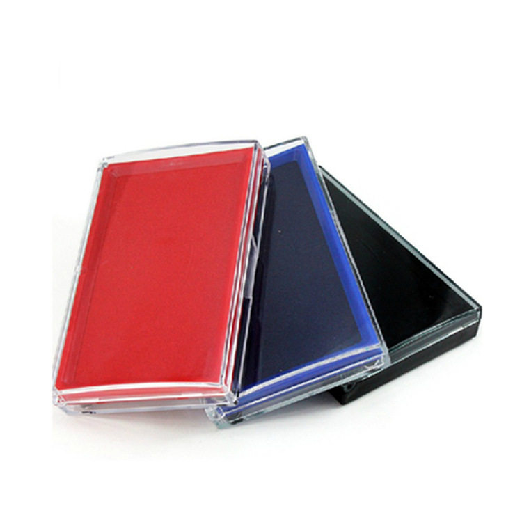 Able 9864 square printed desk Large Quick Dry Inds Office Finance Speed Dry Bank Printed Oil Red Black Blue Print-Taobao