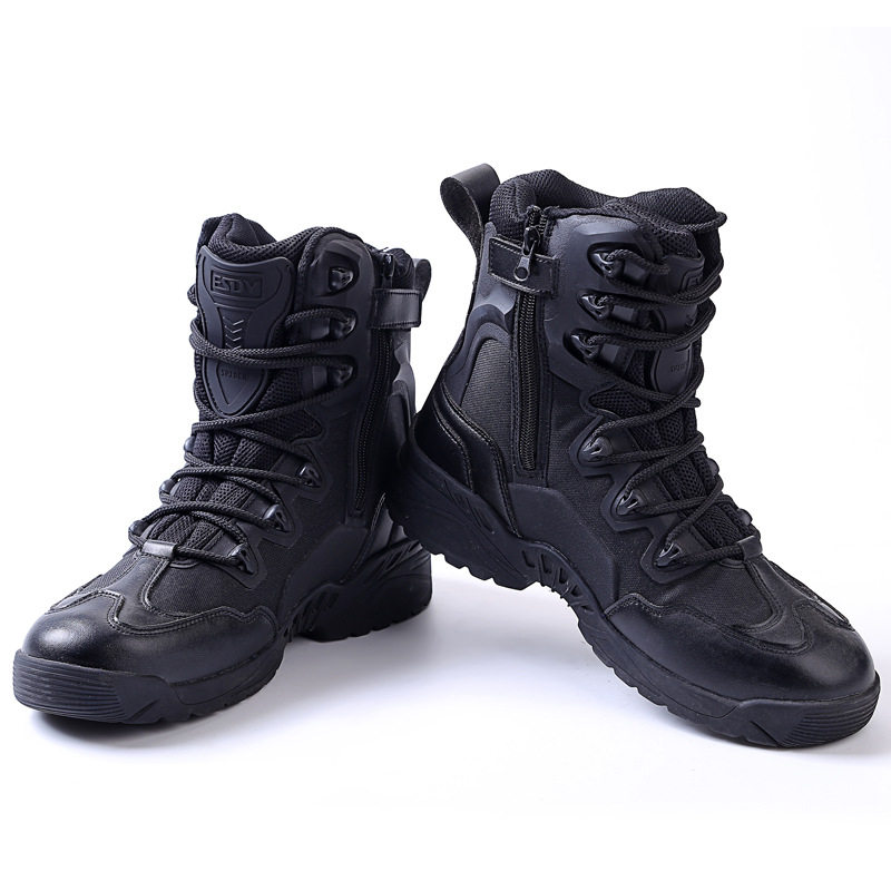 Breathable U.S. delta special forces tactical boots high tube outdoor men's hiking boots