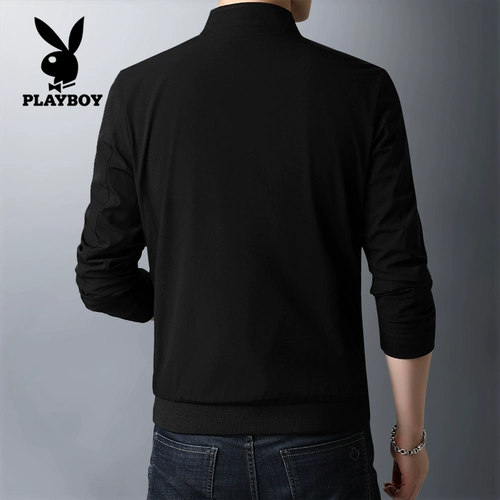 Playboy, мужская осенняя трендовая куртка для отдыха, 2020, облегающий крой