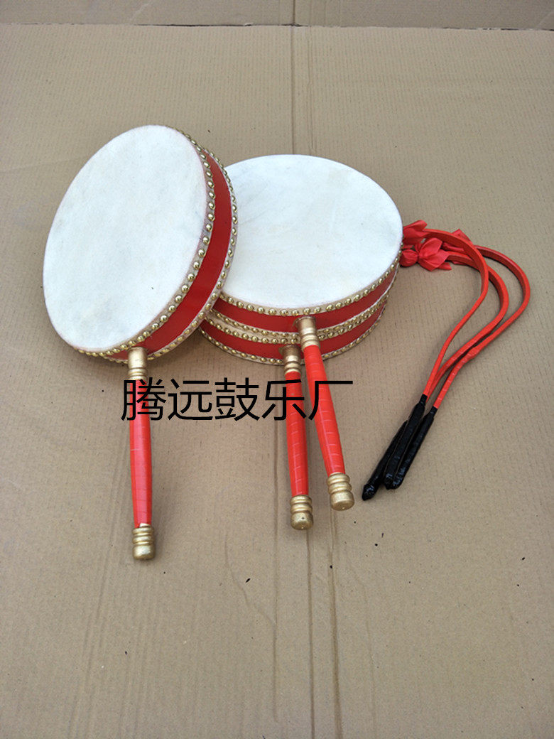 Adult performance Reba Drum Children Reba Drum Cowhide Drum Prop Drum Handle Drum Tibetan Reba Drum