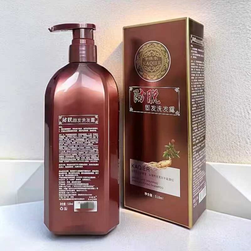 Hair Salon-Grade Genuine Kakiel Anti-Hair Loss and Strengthening Shampoo 518ml, Oil Control, Anti-Dandruff, Volumizing, and Strengthening Hair Roots