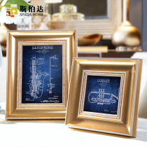 Photo frame set-up multiple combinations creative four-inch photo album six-inch seven-inch ten-image frame photo frame wall combination