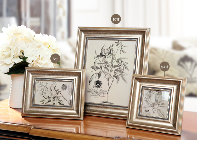 2019 4/6/7/10 Inch PS Frame For Canvas High Quality Paper Frames For Baby Photos Frame Picture