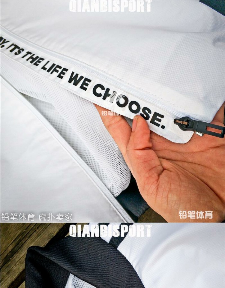 Giải phóng mặt bằng Adidas 2017 mùa thu nam áo len thể thao giản dị áo gió đứng cổ áo CF4634 - Áo khoác thể thao / áo khoác áo khoác nam anta