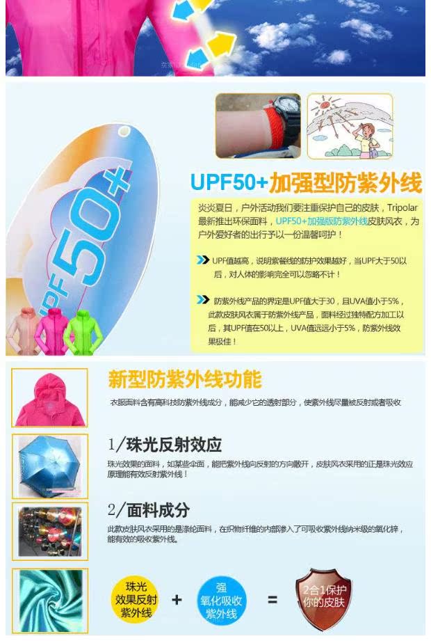 Có thể in quần áo chống nắng ngoài trời mùa hè tùy chỉnh Quần áo / quần áo có thể in logo Quần áo du lịch bằng da siêu mỏng áo gió 2 lớp