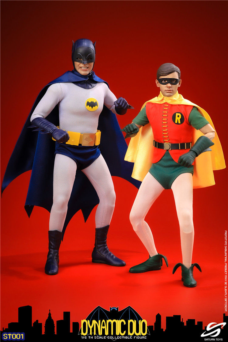 Saturn 1/6 Dynamic Duo ST001 Batman Robin Action figure model In