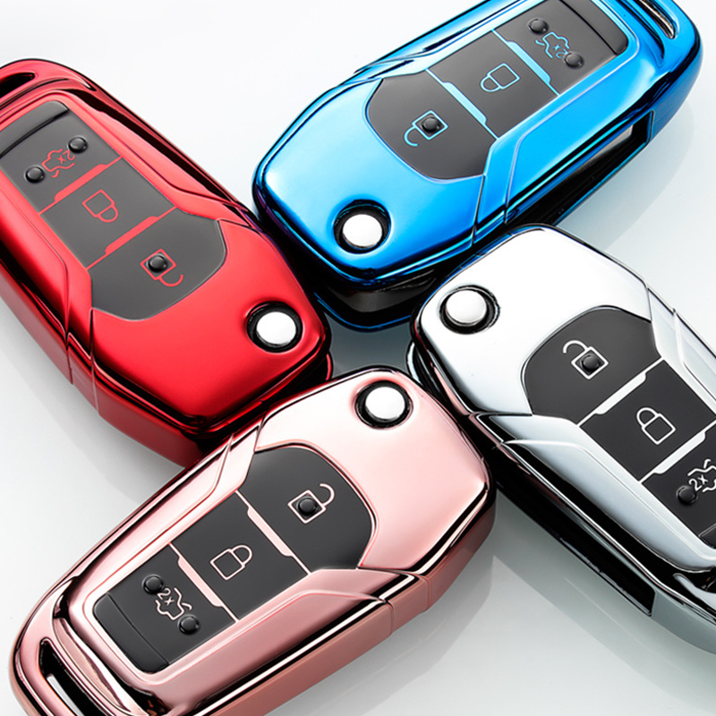 Ford Key Pack protective sheath Applicable Fooise shake Luther New Ford wing Tiger car key shell buckle bag
