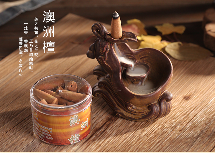 nhang sạch Tháp hương gỗ trầm hương Johor Bahru của Úc Hương liệu rỗng Nón hương thơm Nhà hương liệu Trà đường Xem khói Hương liệu chống muỗi - Sản phẩm hương liệu vong tay tram huong