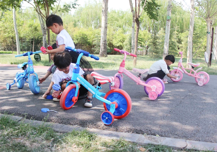 Xe cân bằng trẻ em 1-3-6 tuổi Xe tay ga trẻ em hai trong một đa chức năng xe ba bánh tự tay - Smart Scooter
