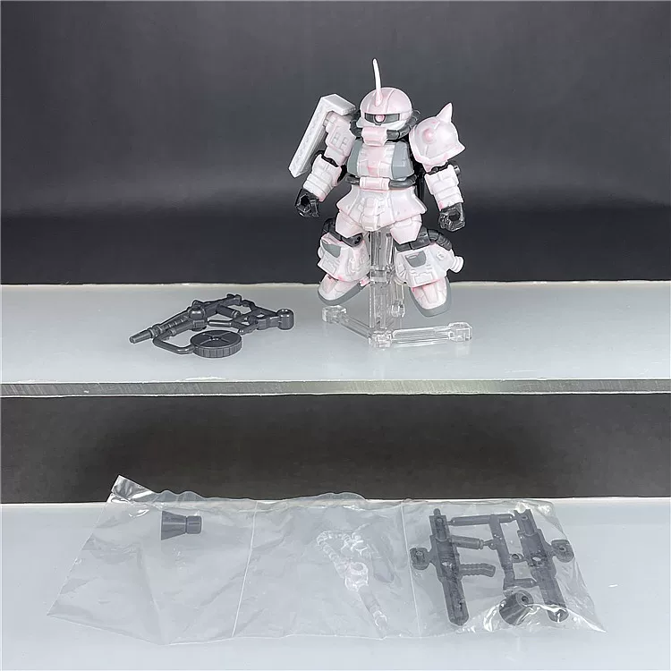 Bandai Gundam Фигура Панорама Ночные Непроходимые Gundam Gacha MSE Heavy Duo EX26