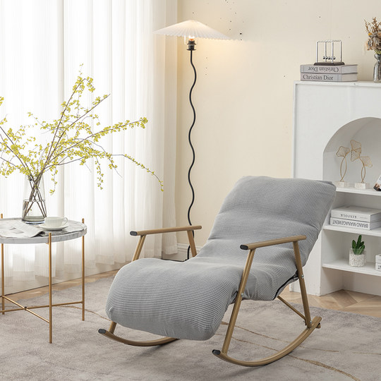 Funda para silla mecedora Funda para sillón reclinable de ocio para el hogar Funda para sofá mecedora de celebridades de Internet Funda para silla mecedora con todo incluido Nuevo 2025